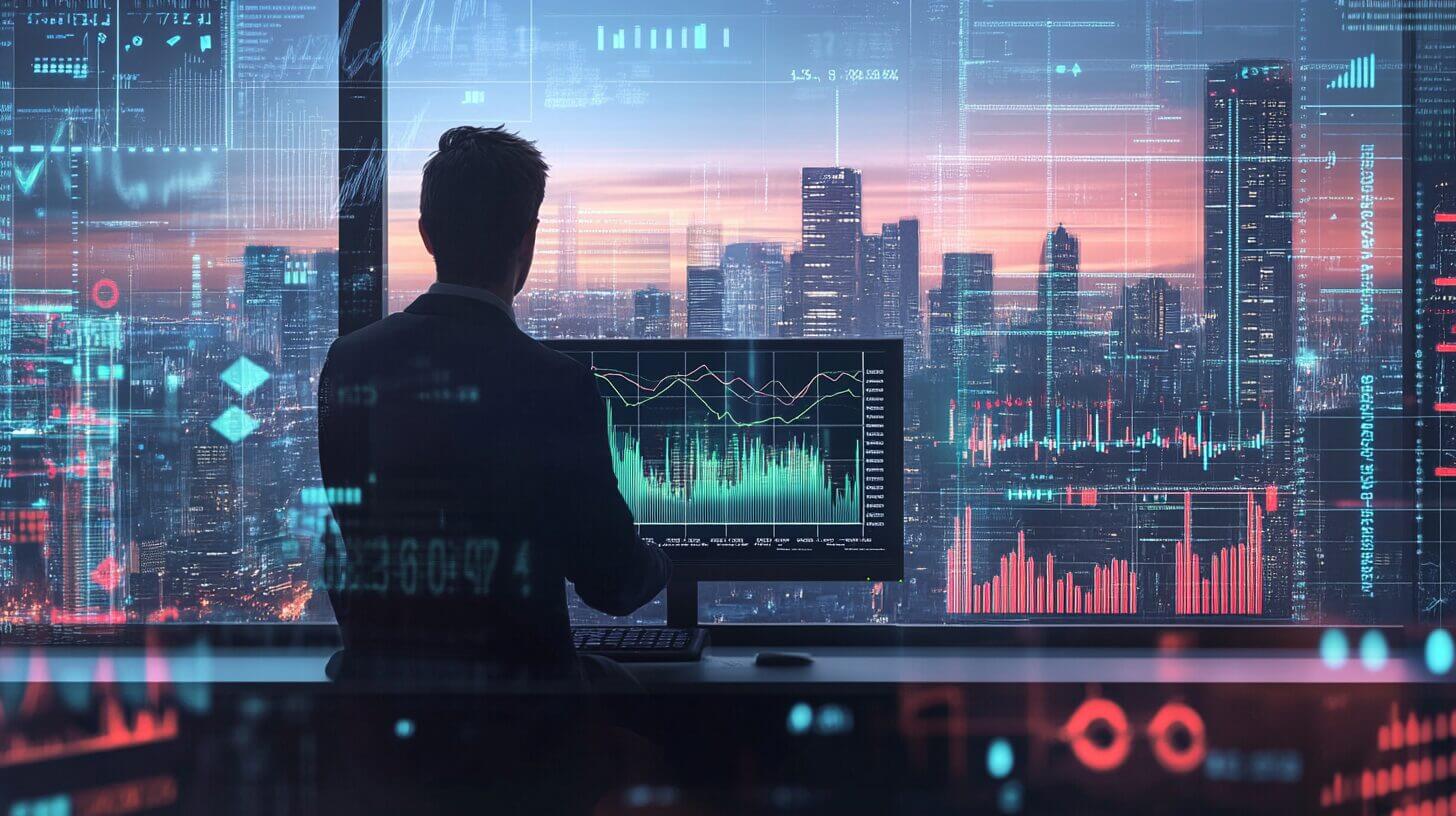 Ein Finanzanalyst untersucht die Inflationsdaten für 2025.