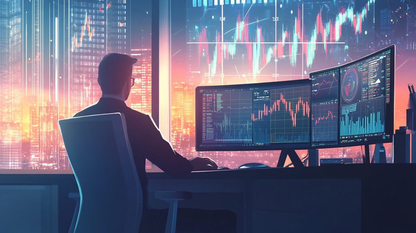Ein Finanzanalyst untersucht die Inflationsdaten für 2025.